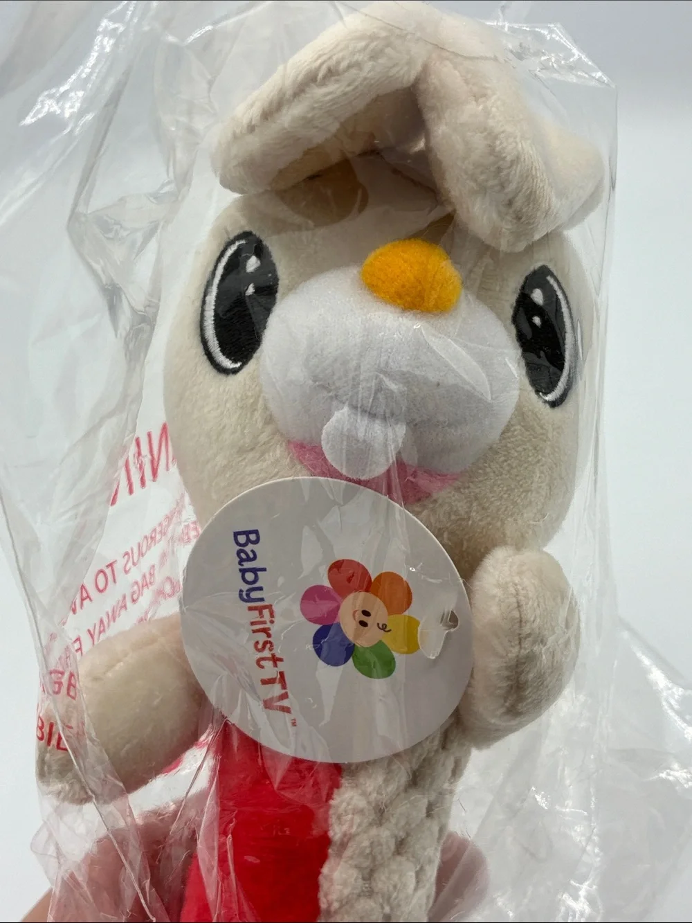 BabyFirstTV Harry the Bunny Plush Rattle